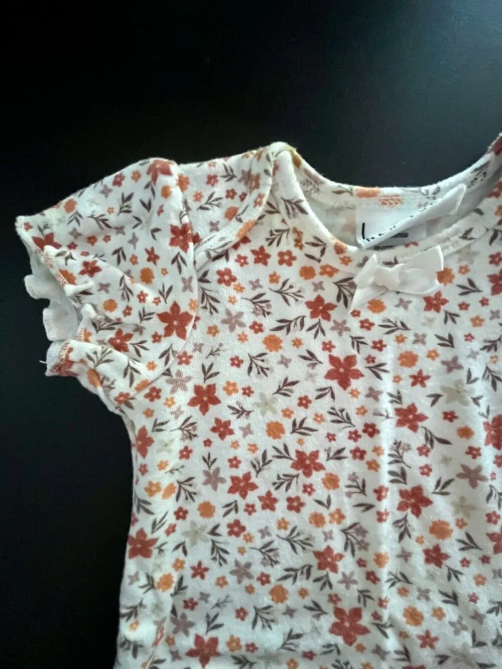Set of 4, Baby Pumpkin Fall Onesies, 3-6 Months